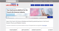 Desktop Screenshot of frenchbiotech.com