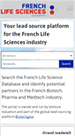 Mobile Screenshot of frenchbiotech.com